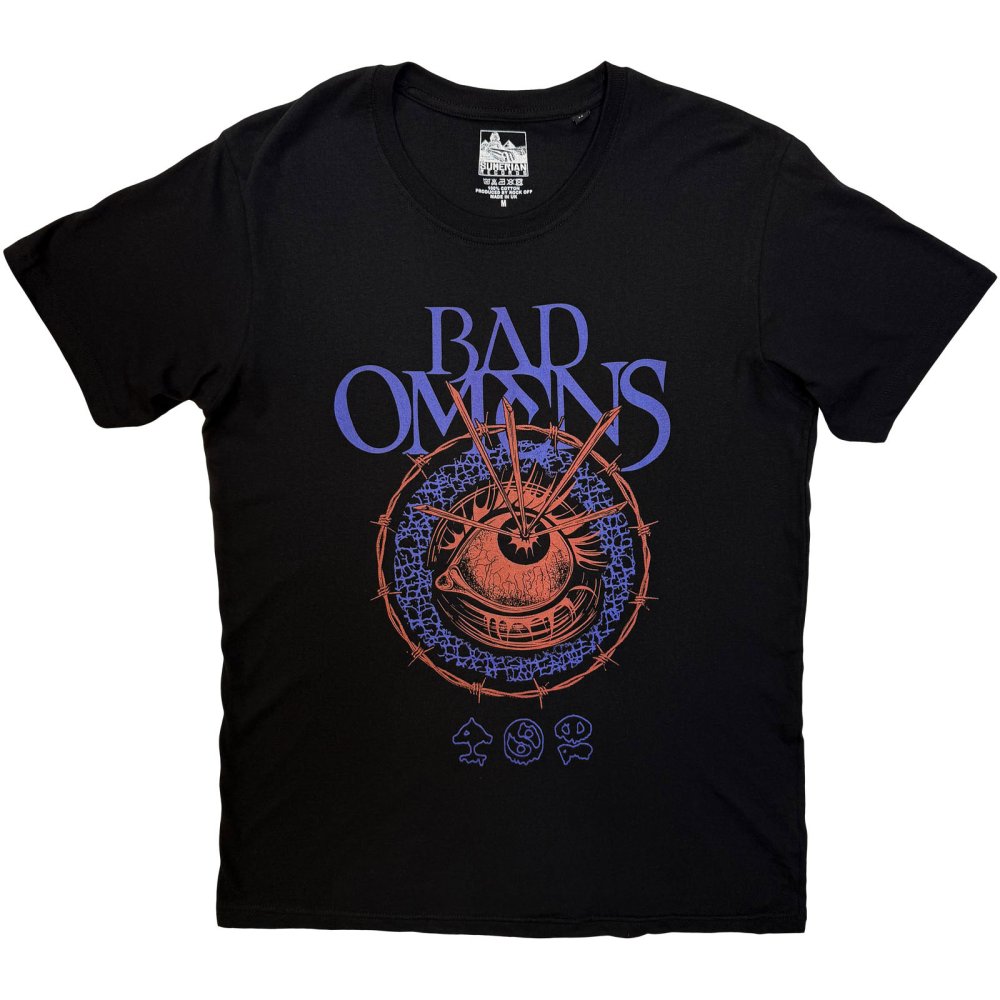 Bad Omens - Eye Mens Tshirt - Black